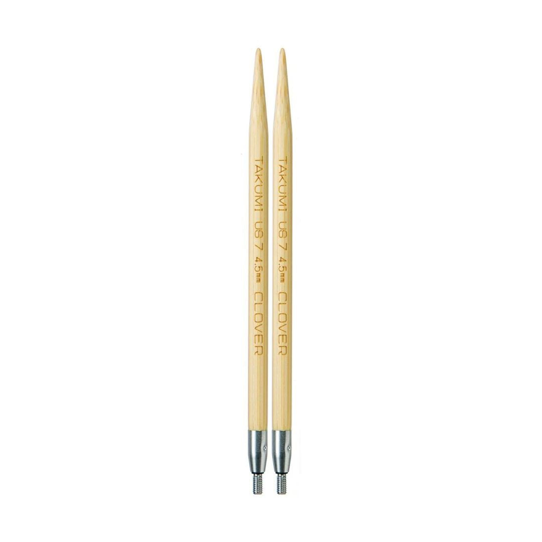 Clover Takumi Bamboo Interchangeable Circular Knitting Needles (4.5mm)