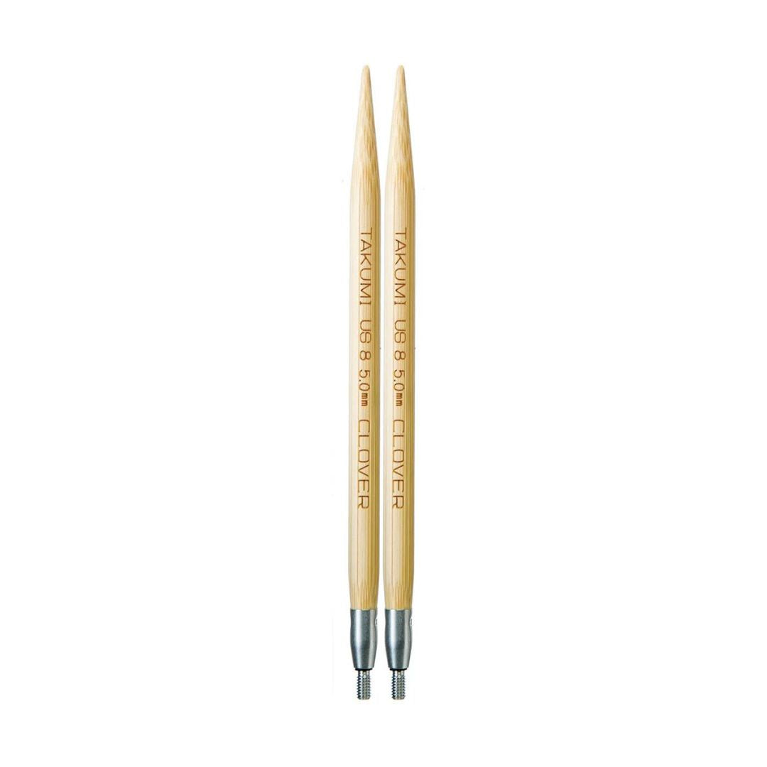 Clover Takumi Bamboo Interchangeable Circular Knitting Needles (5mm)