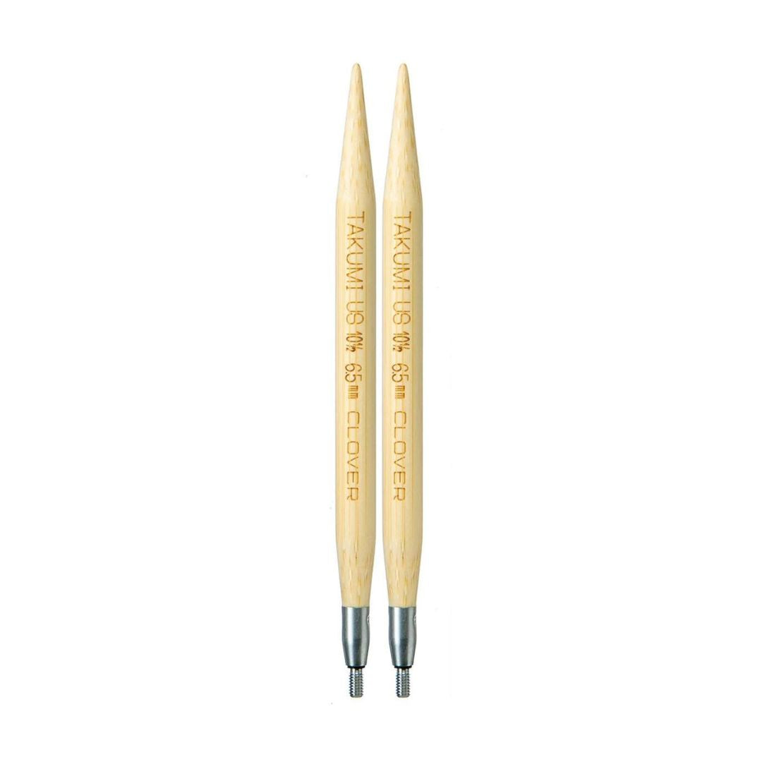 Clover Takumi Bamboo Interchangeable Circular Knitting Needles (6.5mm)