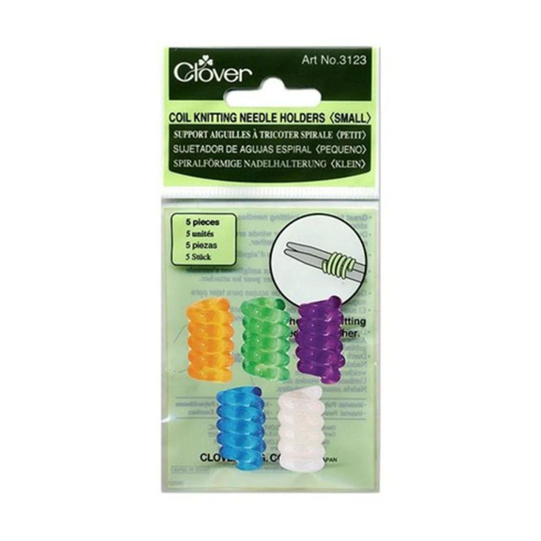 Clover Small Coil Knitting Needle Holder (Pack of 5)