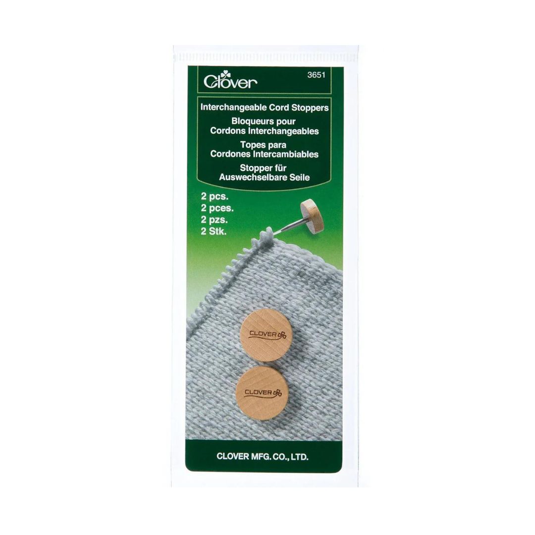 Clover Interchangeable Cord Stoppers (Pack of 2)